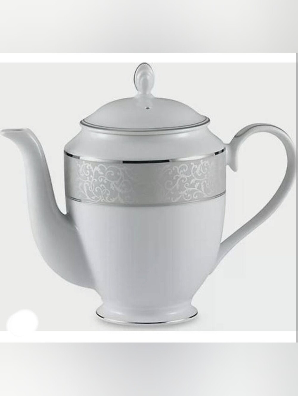 Mikasa Parchment Teapot/Coffee Server
